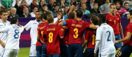 Spania a fost eliminata de la JO 2012 dupa ce a fost invinsa de Honduras